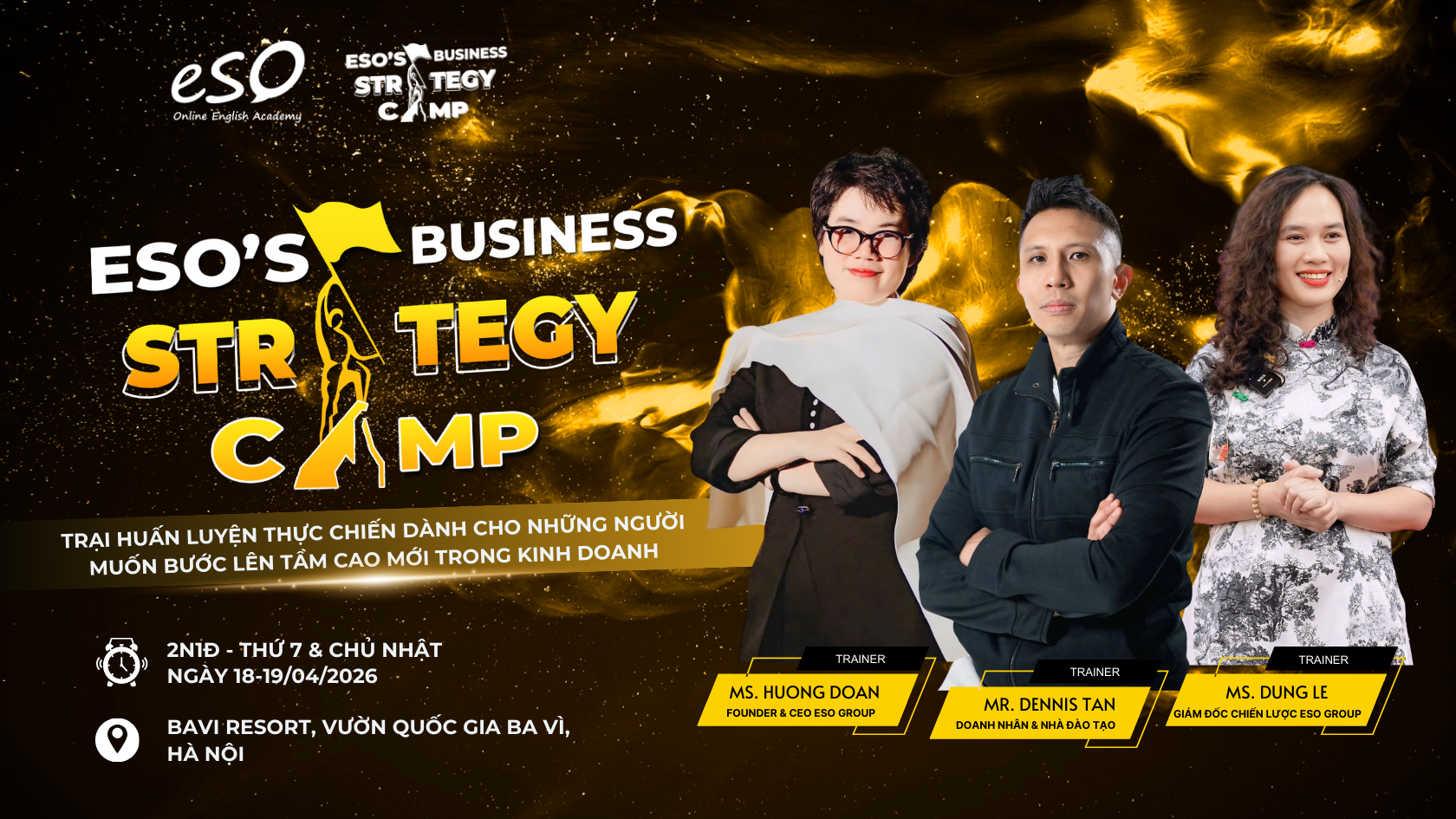 ESO Business Camp Banner