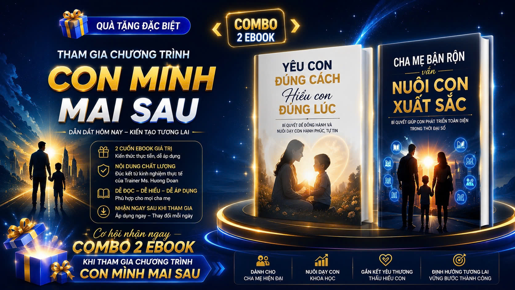Combo 2 Ebook nuôi dạy con — Quà tặng PDF miễn phí từ ESO Group