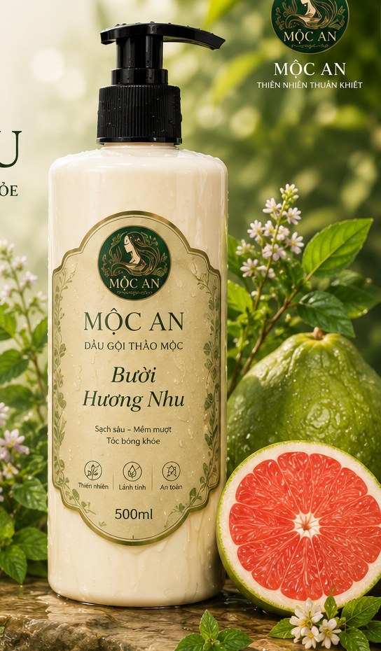Dầu gội Bưởi Hương Nhu