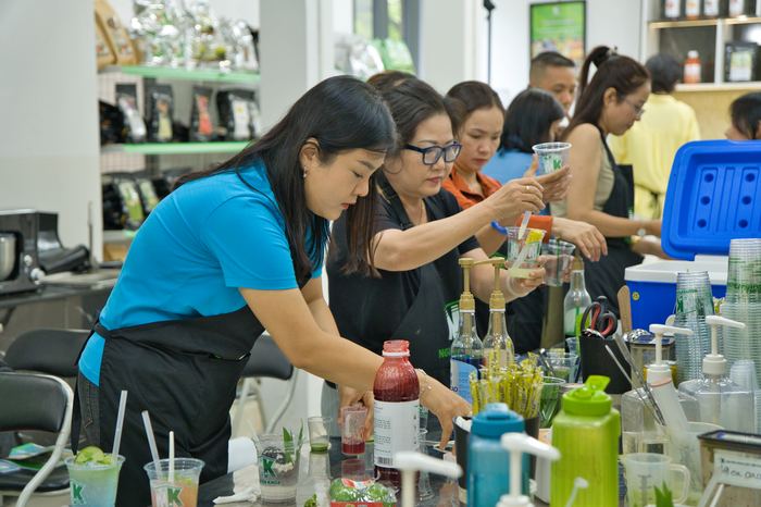 Hoc vien tap trung thuc hanh cong thuc moi
