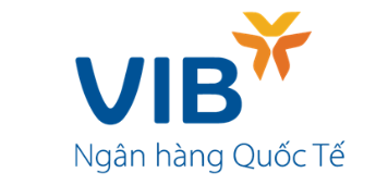 VIB logo in blue with orange star icon and Vietnamese text below