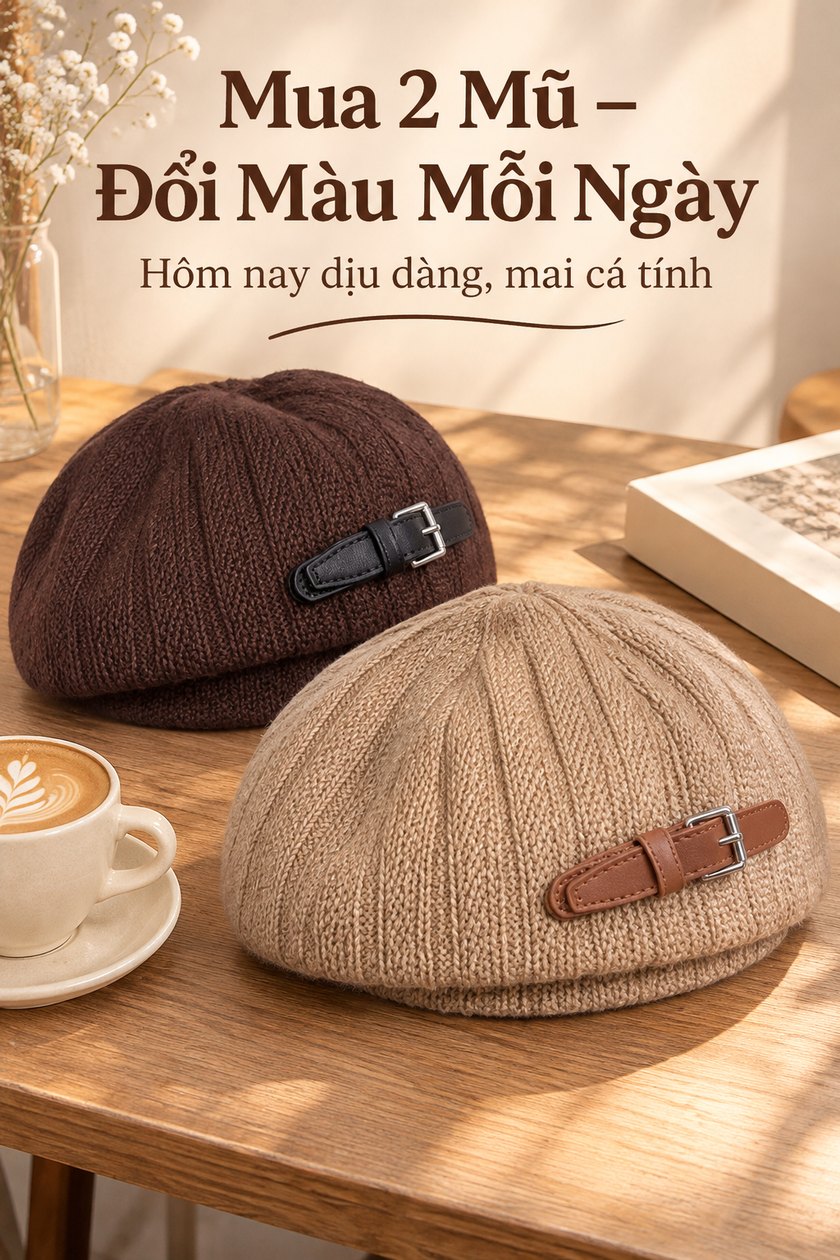Mua 2 mũ đổi màu