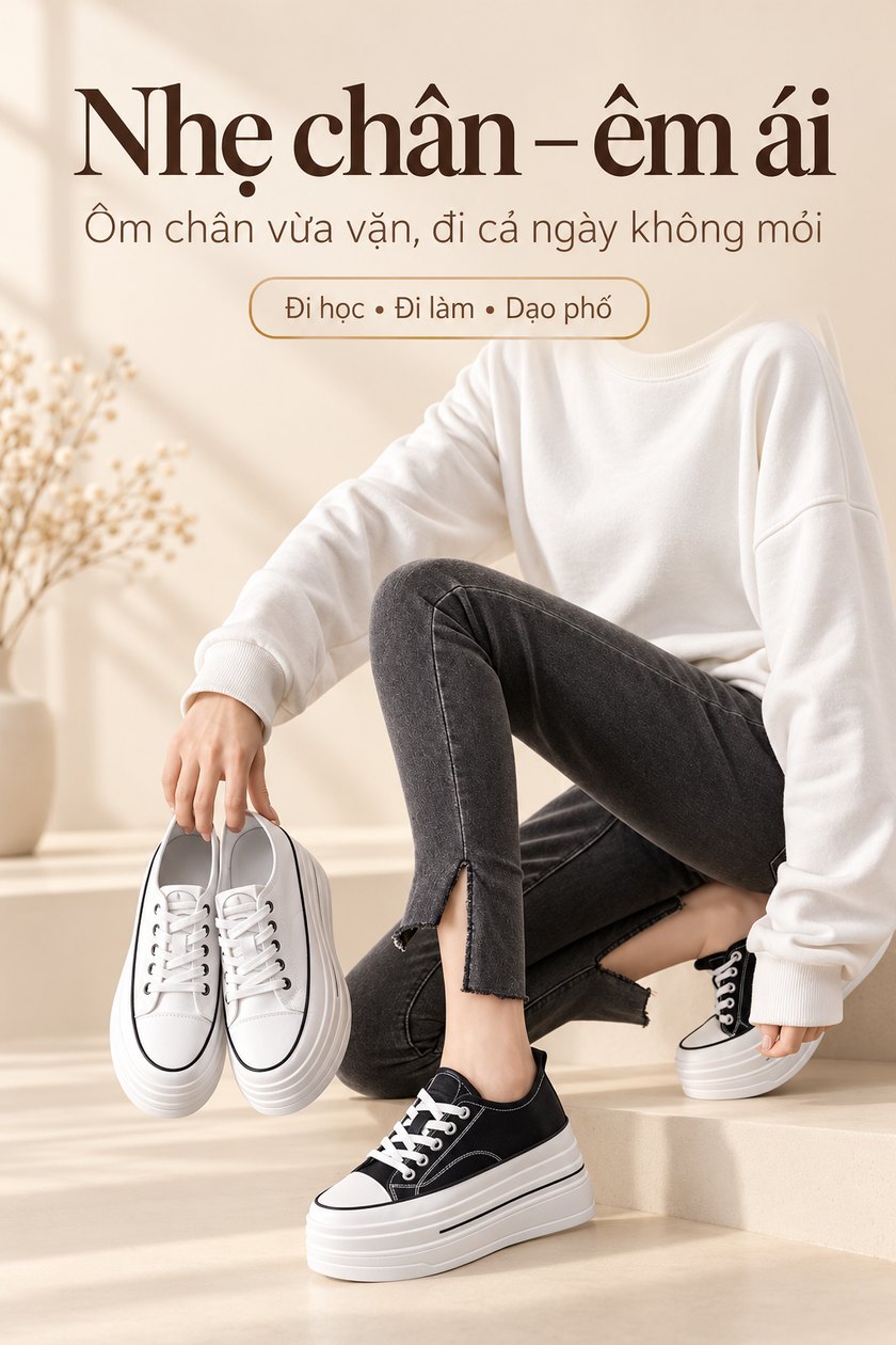 Nhẹ chân êm ái