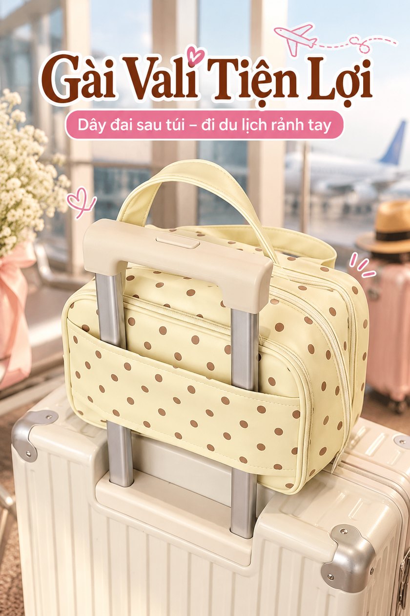 Gài vali tiện lợi