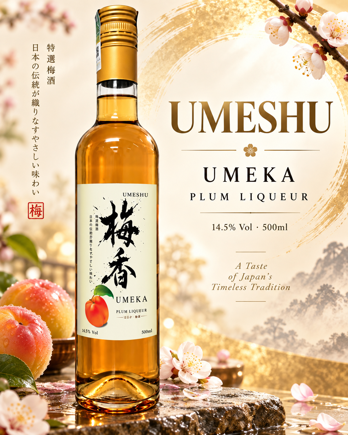 Rượu mơ Umeka