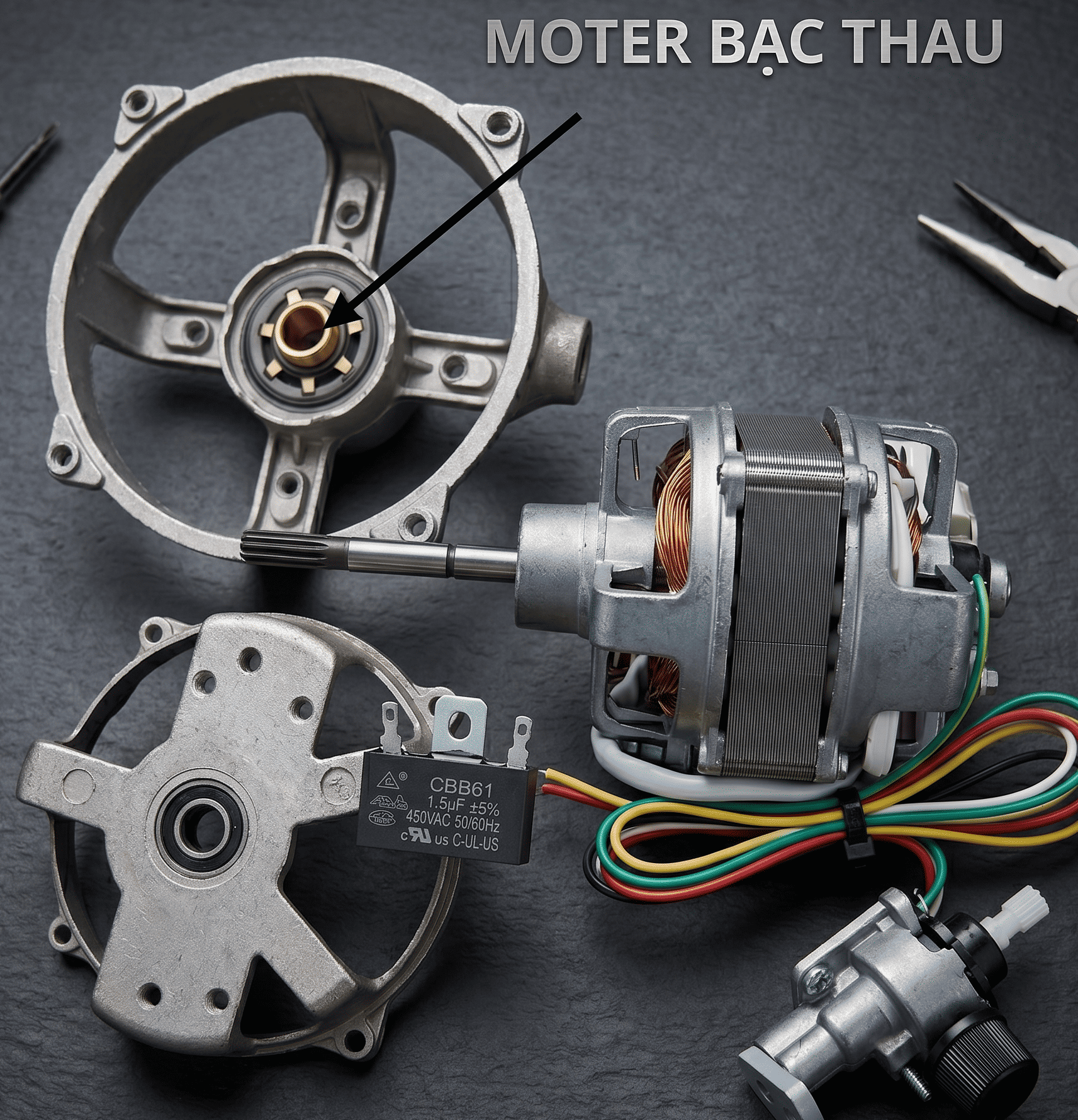 Motor bạc thau