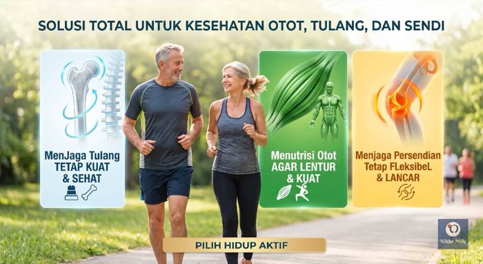 Solusi total untuk kesehatan otot, tulang, dan sendi