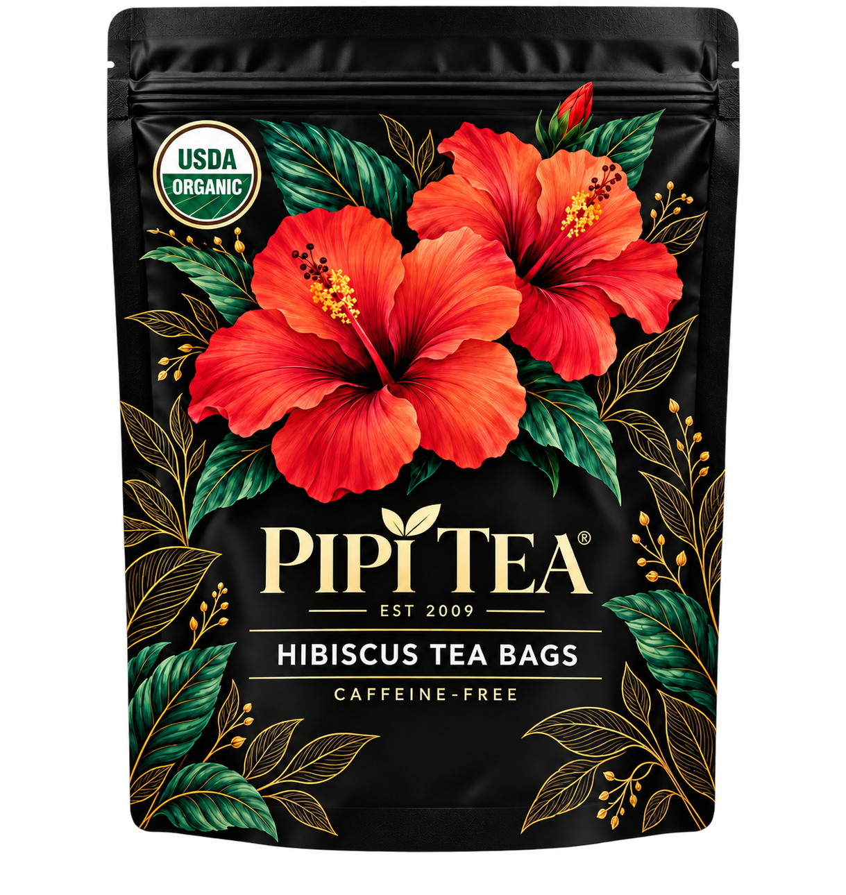 PiPi Tea Hibiscus Tea Bags