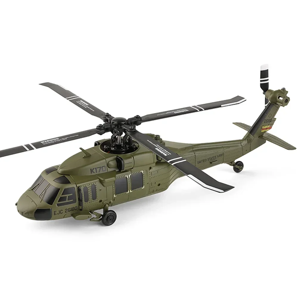 Máy bay trực thăng điều khiển Wltoys XK K170 Brushless UH-60 4CH