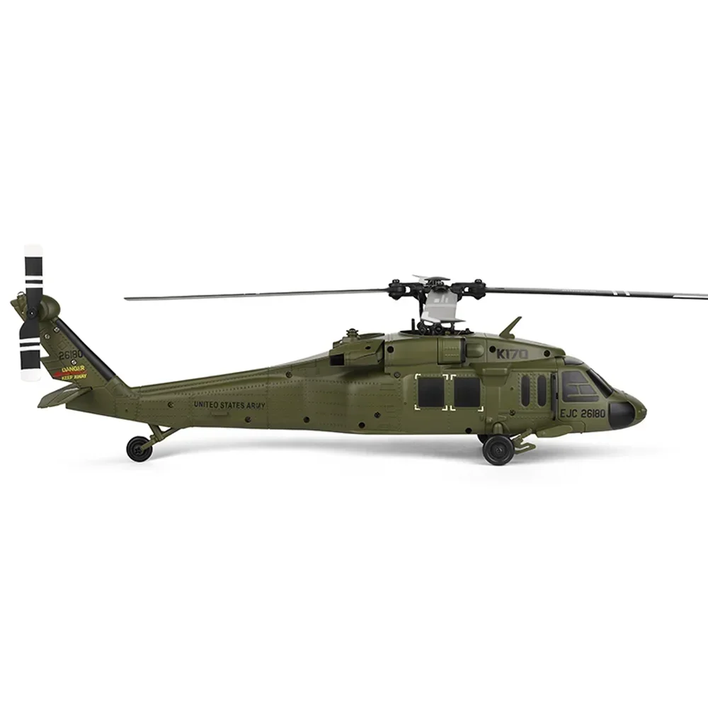 Máy bay trực thăng điều khiển Wltoys XK K170 Brushless UH-60 4CH