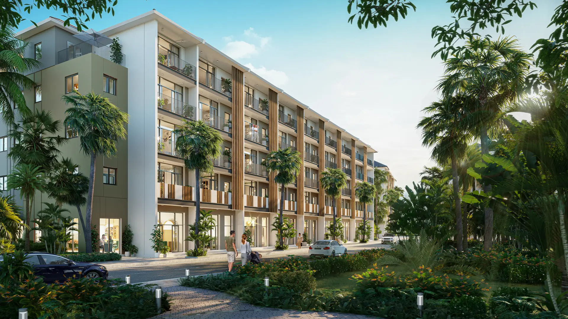 Phối cảnh căn 5 tầng điển hình Liền kề trung tâm Horizon Bay Hạ Long