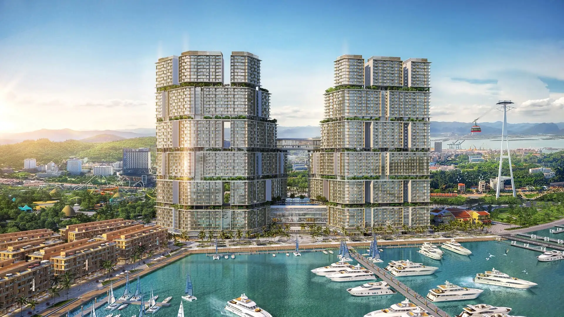 Phối cảnh Sun Porto Town Hạ Long góc 2, Bãi Cháy, Hạ Long Phối cảnh Sun Porto Town Hạ Long góc 2
