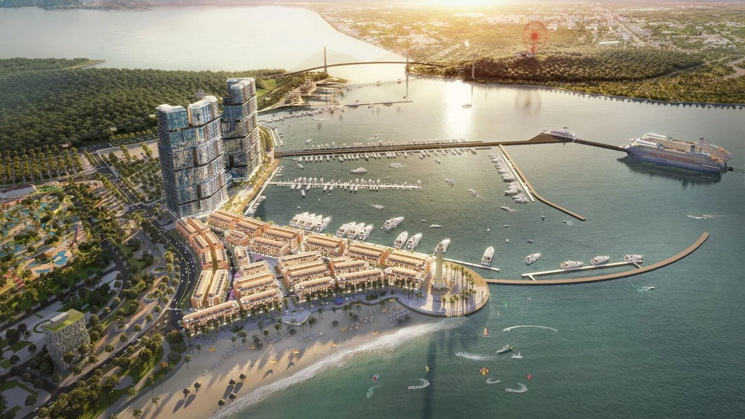 Phối cảnh Sun Porto Town Hạ Long góc 3, Bãi Cháy, Hạ Long Phối cảnh Sun Porto Town Hạ Long góc 3