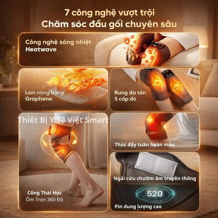 7 công nghệ chăm sóc đầu gối