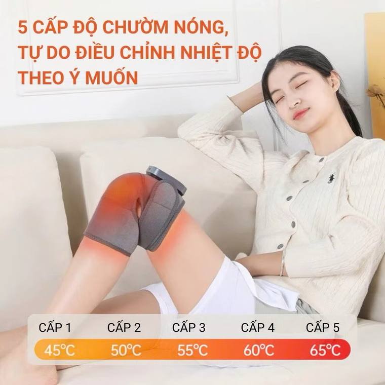 5 cấp độ chườm nóng