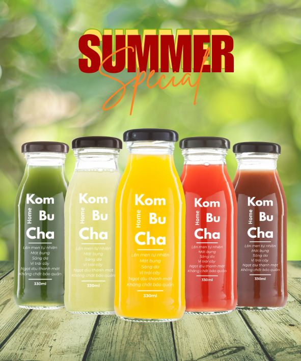 Đóng chai thuỷ tinh cho khách quen