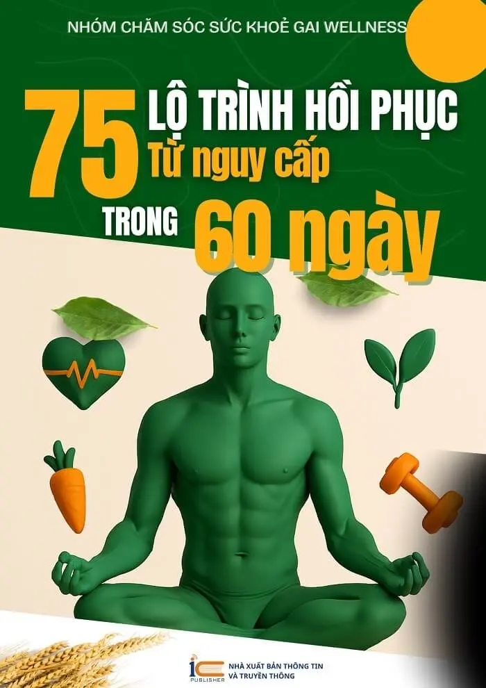 Bìa sách 75 Lộ Trình Hồi Phục Từ Nguy Cấp Trong 60 Ngày