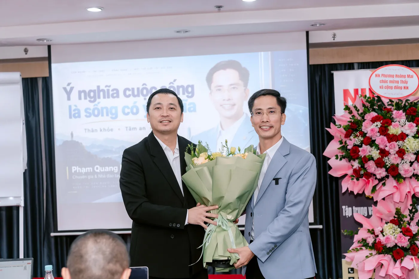 Quang Dũng trên sân khấu đào tạo