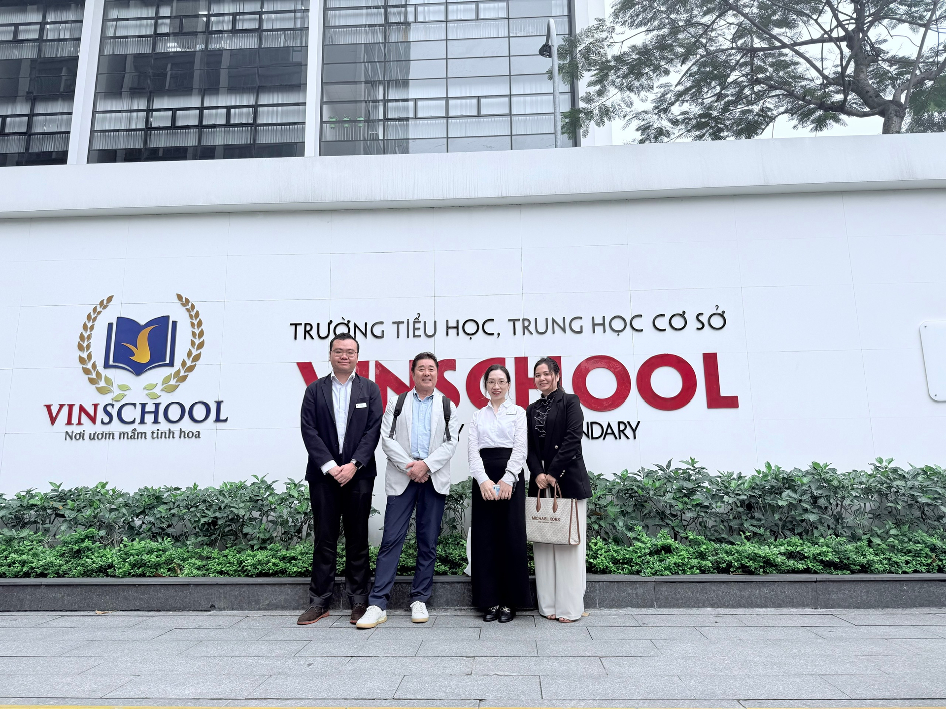 Trinh Hoang Giang at Vinschool — STEM education