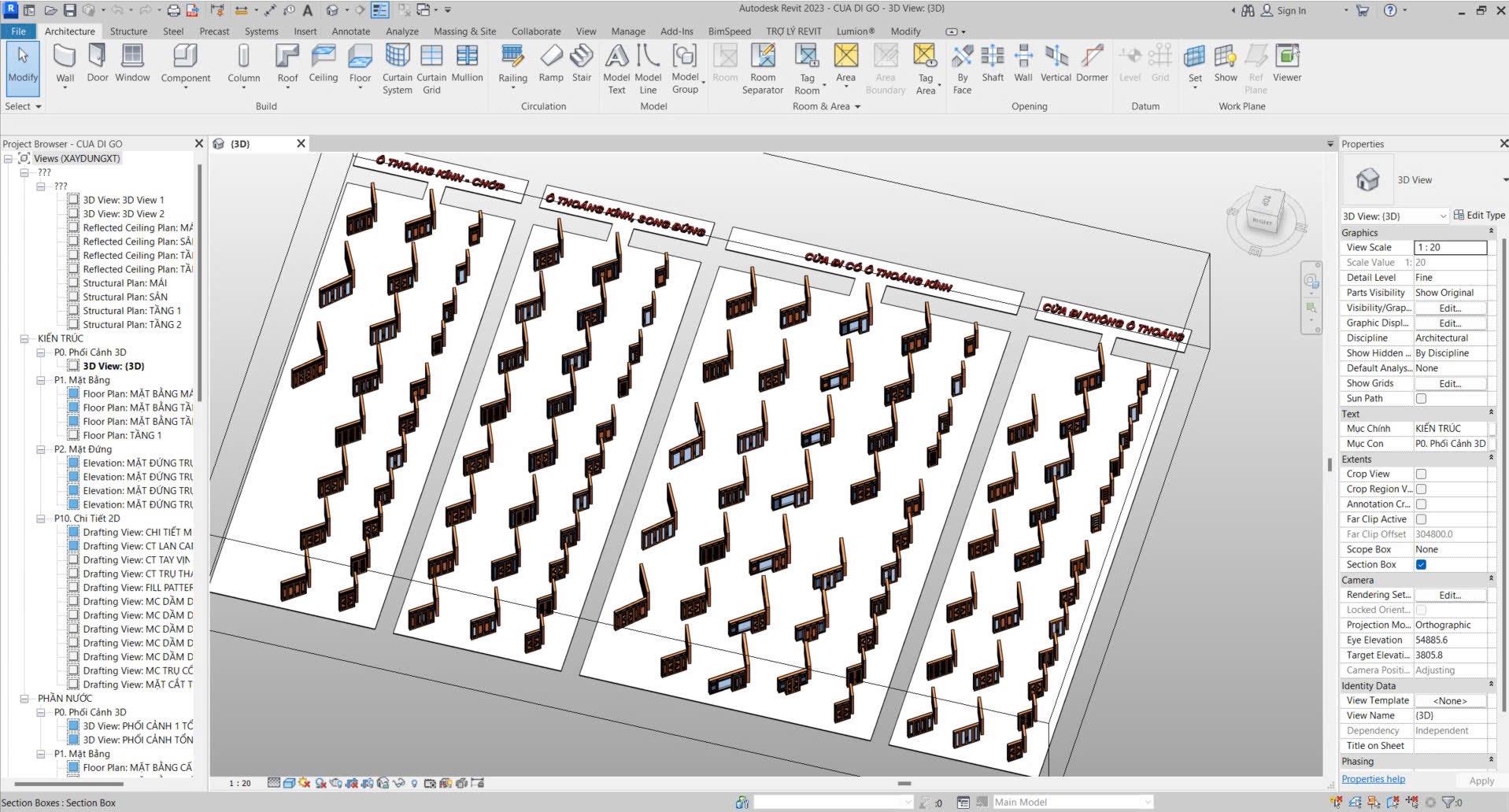Hồ sơ Revit tham khảo