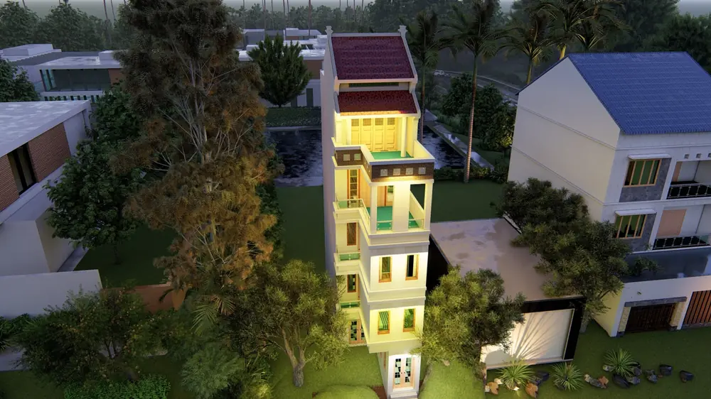 Nhà phố nhiều tầng