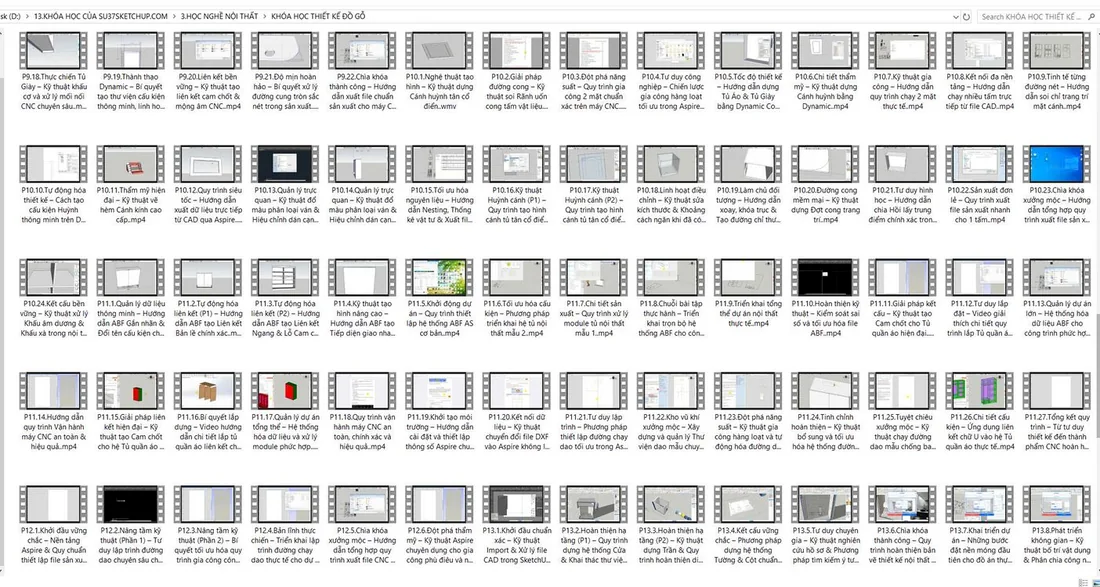 Kho video hướng dẫn thực tế