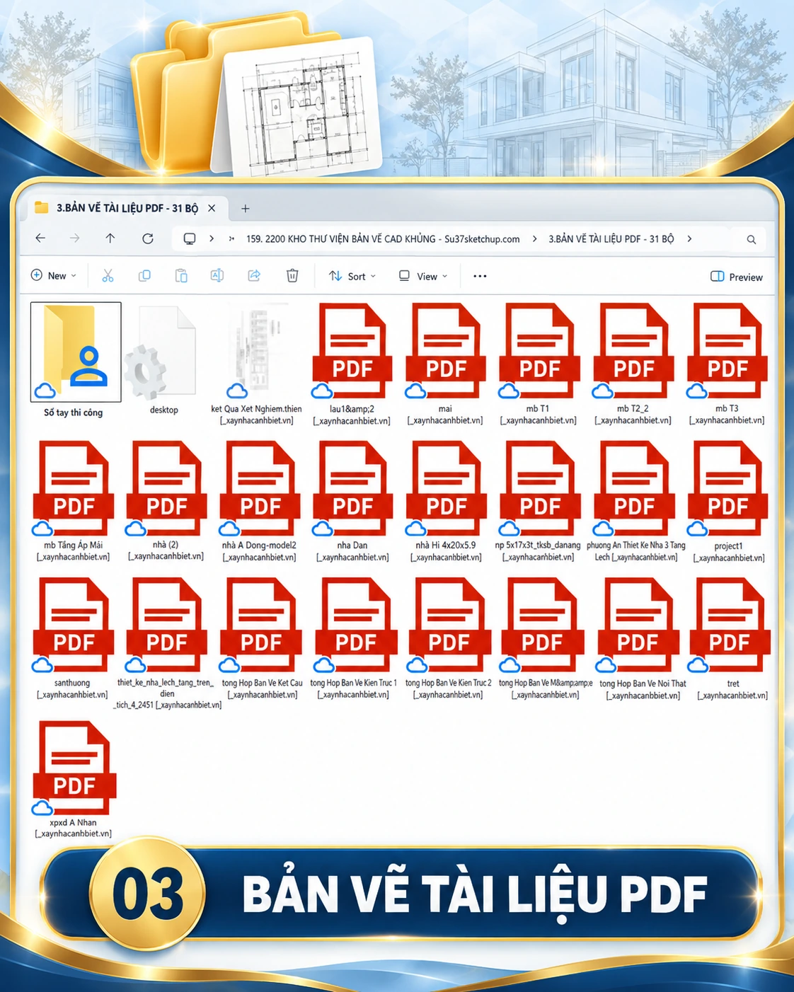 03 – Bản vẽ tài liệu PDF