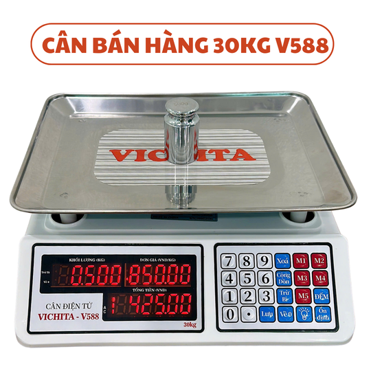 Cân Điện Tử Chính Hãng VICHITA 30Kg V588