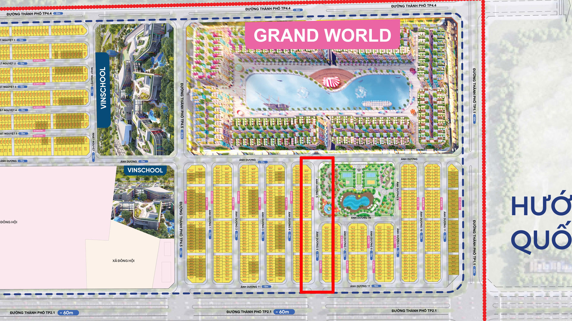 Bán nhà phố Ánh Dương 5, Vinhomes Cổ Loa (AD5), Vinhomes Global Gate giá tốt nhất