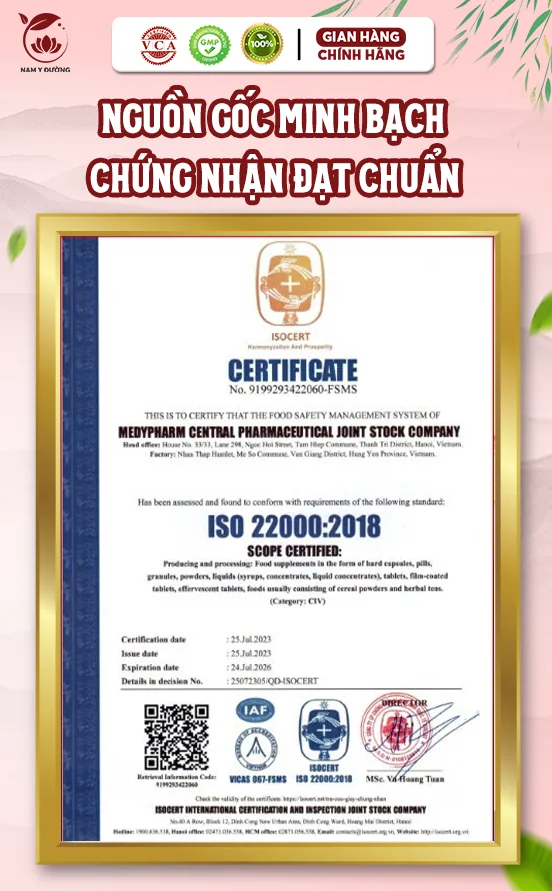Chứng nhận ISO 22000:2018