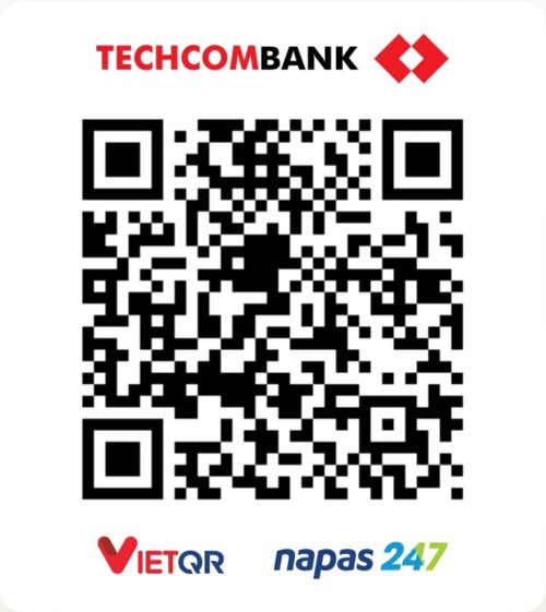 Mã QR chuyển khoản Techcombank, chủ tài khoản LE HONG NGA