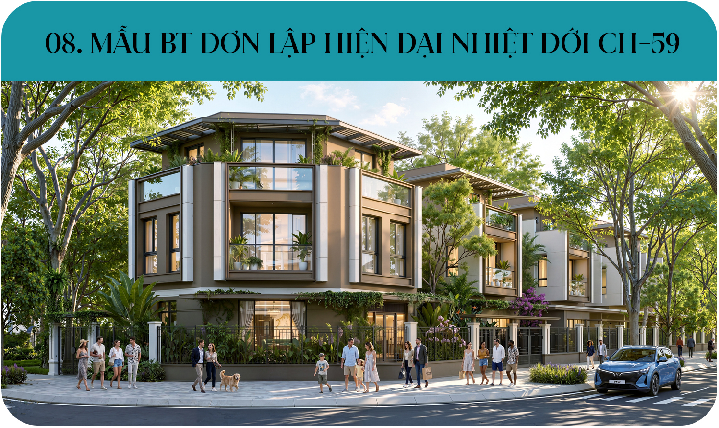 Mẫu Liền Kề Hàn Quốc CH-15