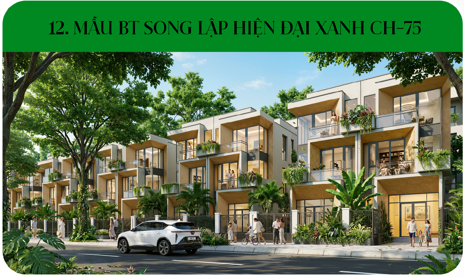 Mẫu Shophouse Thương Mại Dịch Vụ
