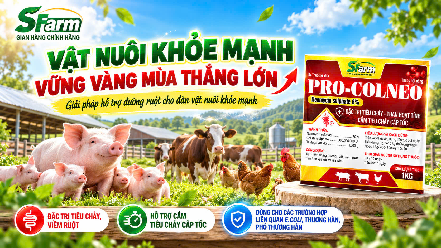 SFARM đồng hành cùng người chăn nuôi