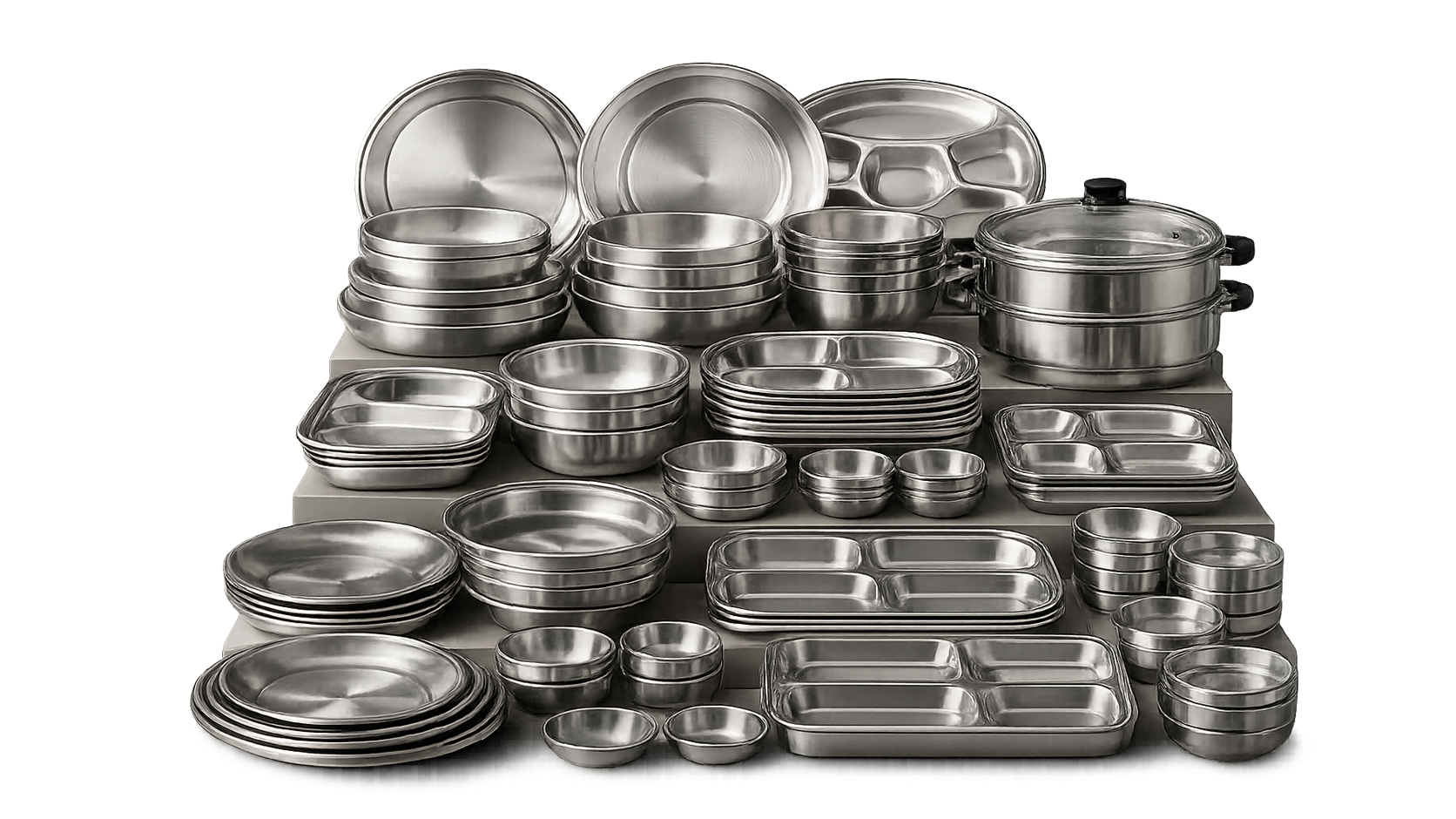 Bát đĩa khay inox