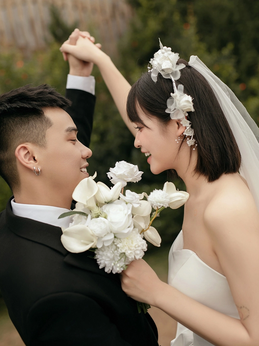 Tango - váy dạ hội mặt sau