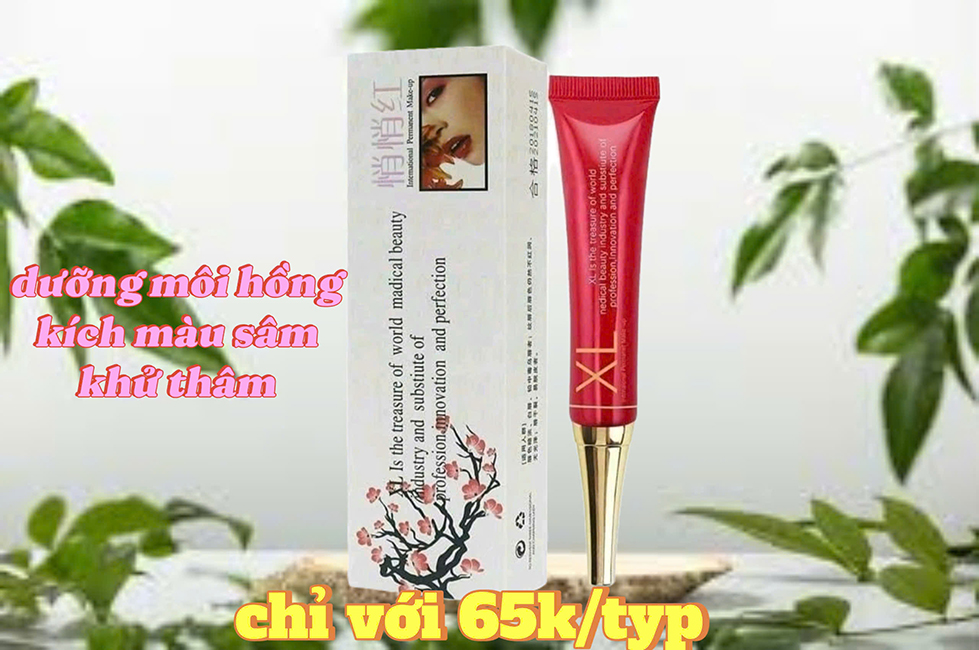 Khử Thâm Với Dưỡng Collagen Hồng Môi