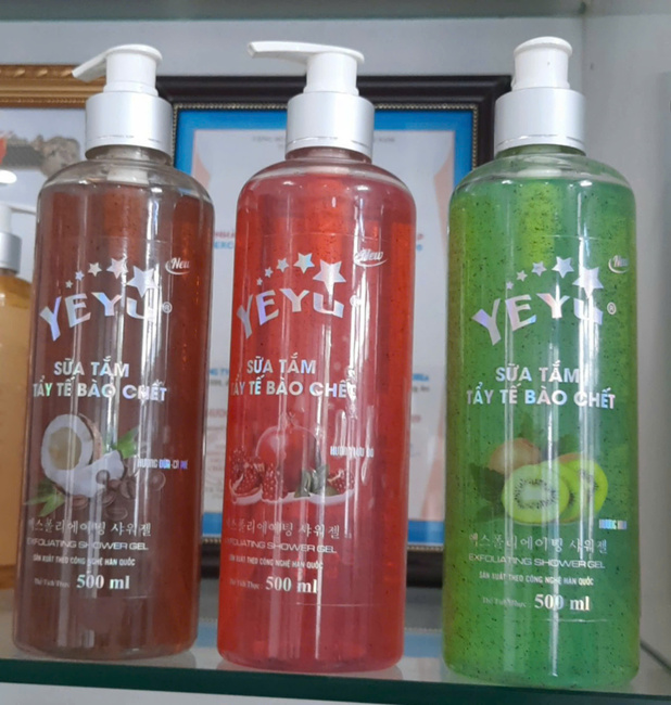 Sửa tắm gel  cao cấp 3 mùi