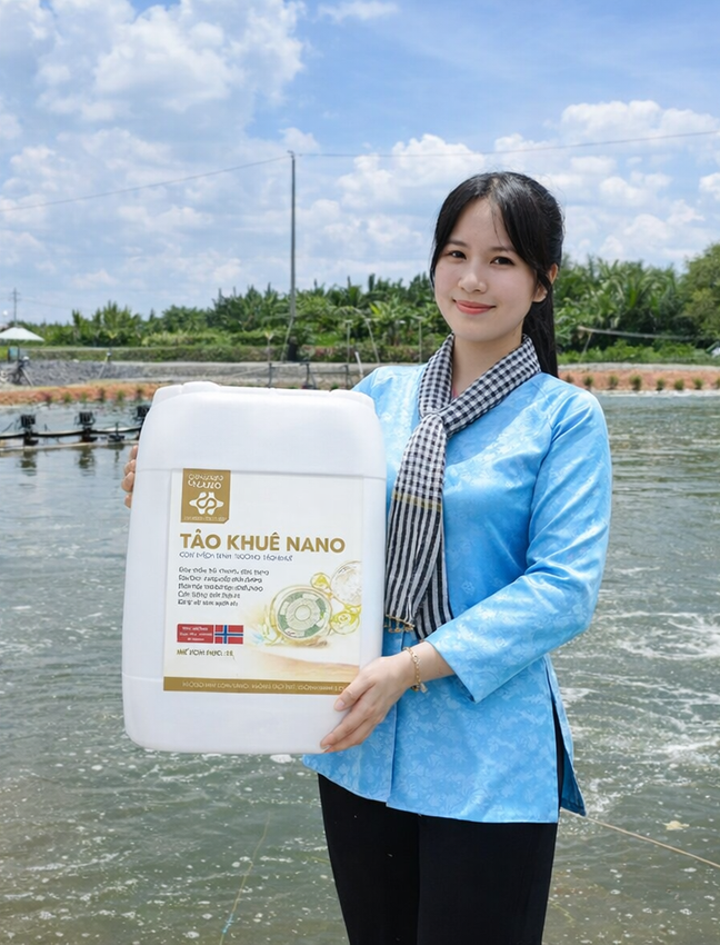 Ảnh thực tế tại ao