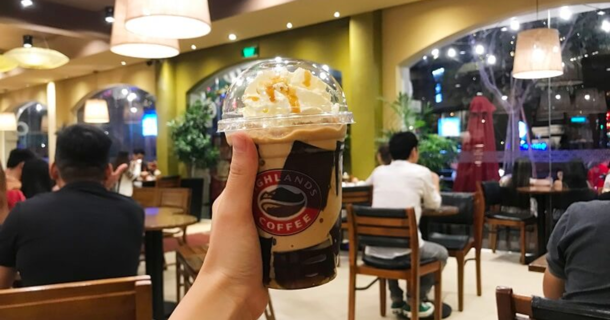 Highland coffee in Nha Trang