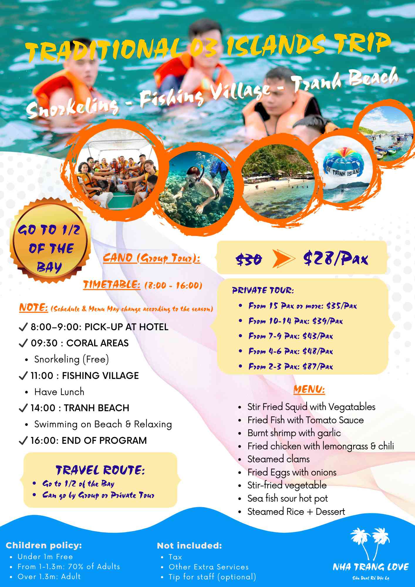 Daily Tour Bai Tranh Beach