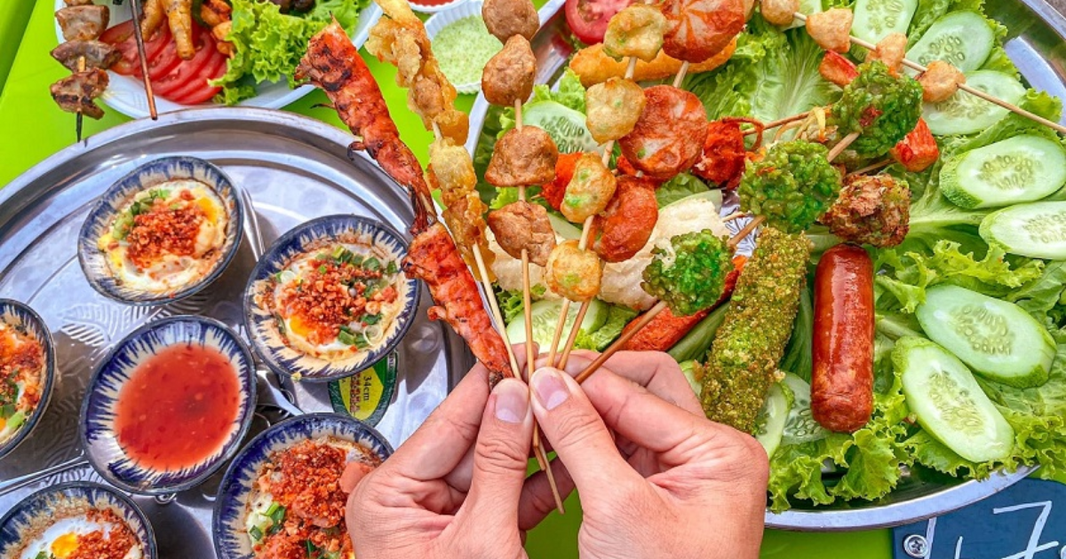 Street food in Nha Trang