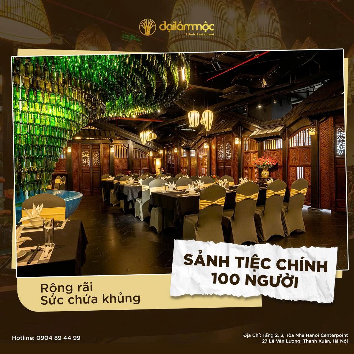 Sảnh Tiệc Chính 100 Người