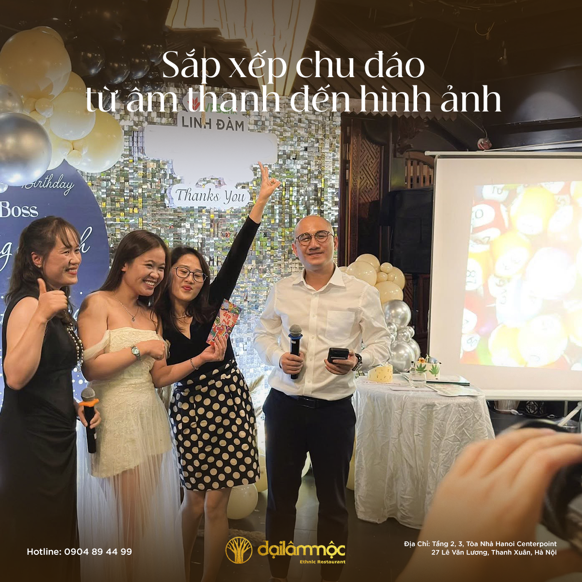 Trang trí + lên maket theo yêu cầu