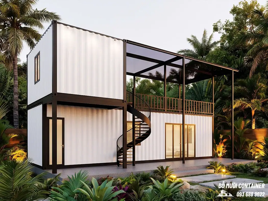 Mẫu thiết kế nhà container Đỗ Mười 2