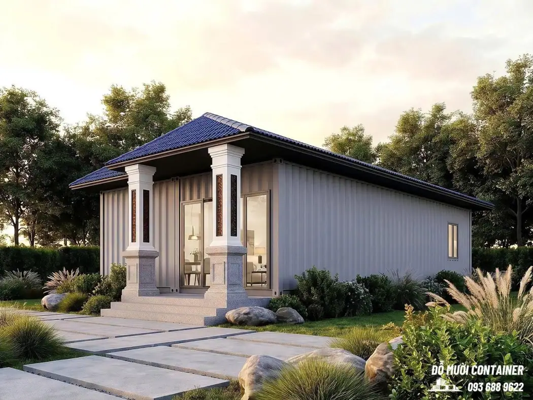 Mẫu thiết kế nhà container Đỗ Mười 3