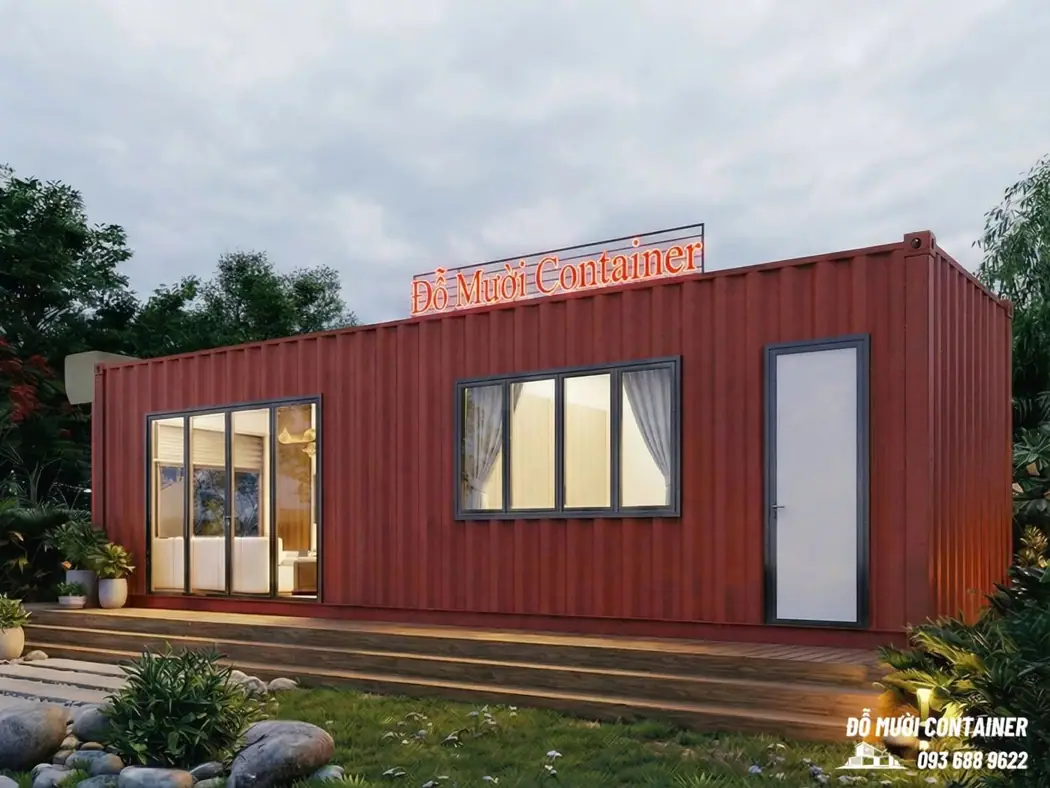 Mẫu thiết kế nhà container Đỗ Mười 5