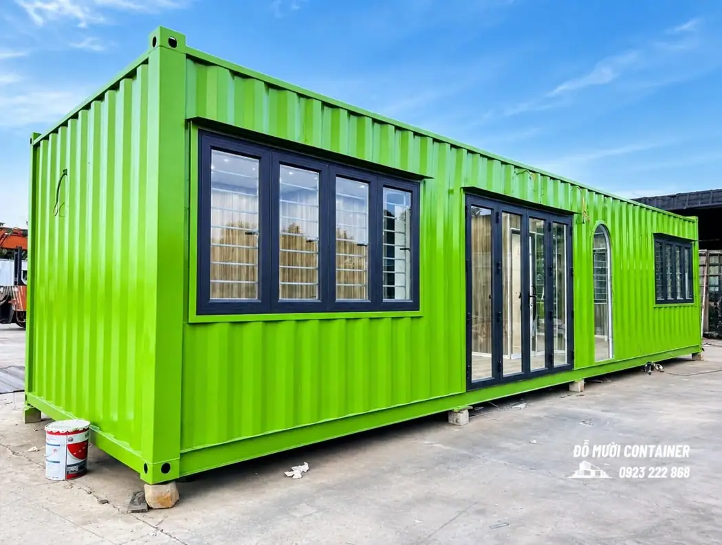 Ảnh minh họa Nhà container 1 phòng khách, 2 phòng ngủ