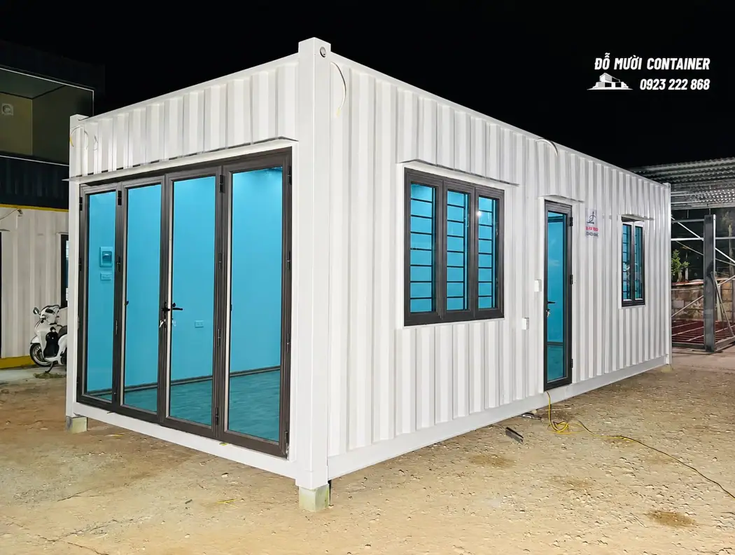 Ảnh thực tế Nhà container văn phòng mẫu 02