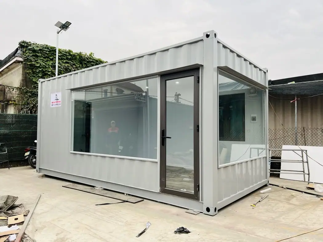Ảnh thực tế mẫu container homestay
